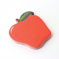 Load image into Gallery viewer, Apple-shaped sticky notes in bright red with a green leaf
