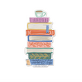 Load image into Gallery viewer, Book Stack Sticker
